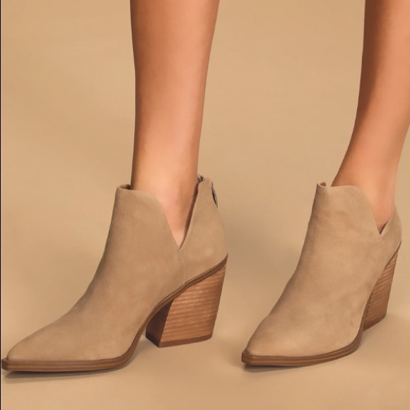Steve Madden Alyse Darci Suede Ankle Booties - Picture 3 of 7